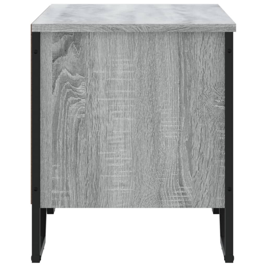 vidaXL Παπουτσοθήκη Γκρι Sonoma 90x38x45,5 εκ. από Επεξεργ. Ξύλο