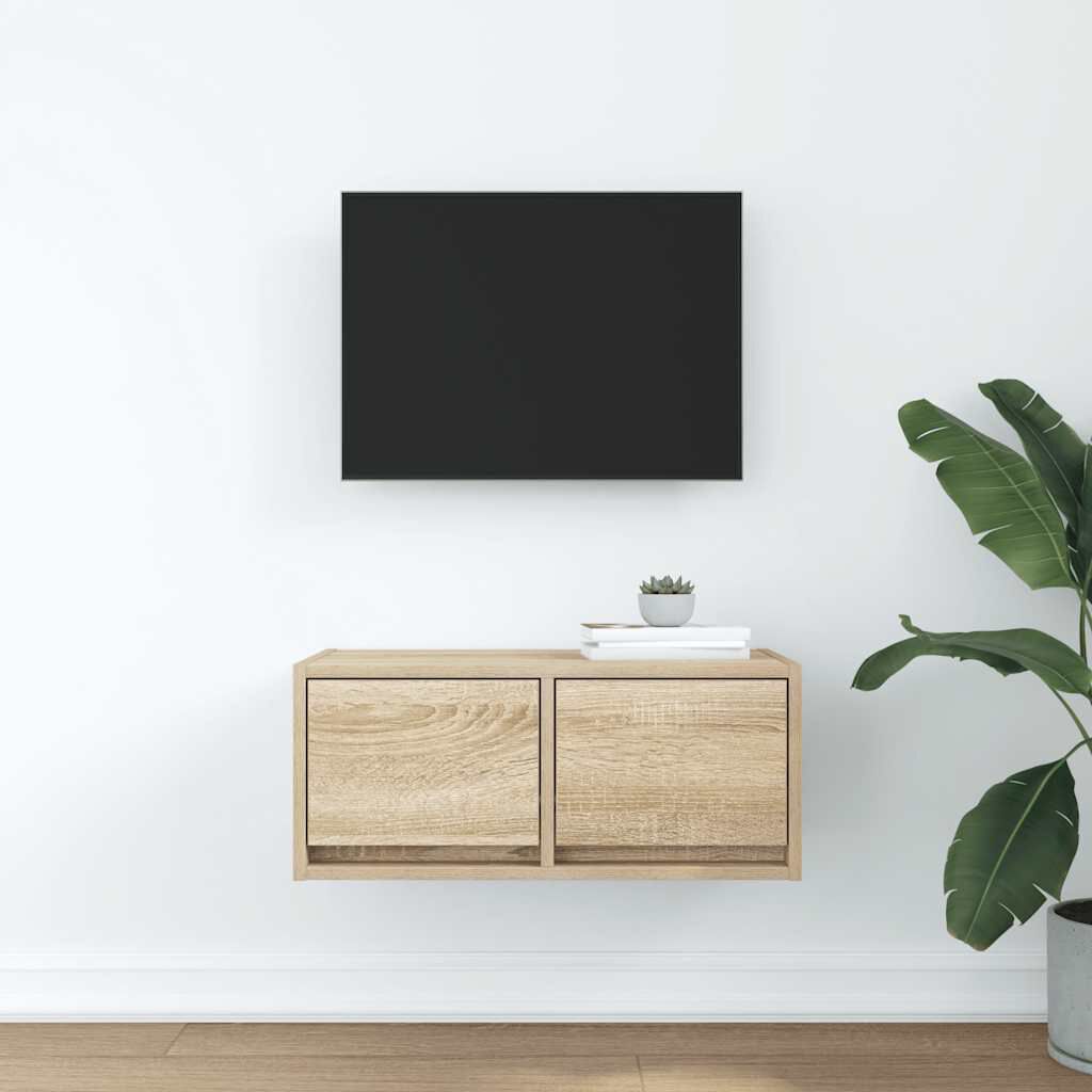 vidaXL Έπιπλο Τηλεόρασης 60x31x25,5 εκ. Επεξεργασμένο Ξύλο