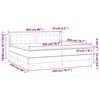 vidaXL &Kappa;&rho;&epsilon;&beta;ά&tau;&iota; Boxspring &mu;&epsilon; &Sigma;&tau;&rho;ώ&mu;&alpha; Taupe 200x200 &epsilon;&kappa;. &Upsilon;&phi;&alpha;&sigma;&mu;ά&tau;&iota;&nu;&omicron;