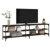 vidaXL Έπιπλο Τηλεόρασης Καφέ Δρυς 180x30x50 εκ. Επεξεργασμένο Ξύλο