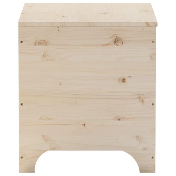 vidaXL Κουτί Αποθήκευσης με Καπάκι RANA 60x49x54εκ. Μασίφ Ξύλο Πεύκου