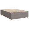 vidaXL &Kappa;&rho;&epsilon;&beta;ά&tau;&iota; Boxspring &mu;&epsilon; &Sigma;&tau;&rho;ώ&mu;&alpha; Taupe 140x190 &epsilon;&kappa;. &Upsilon;&phi;&alpha;&sigma;&mu;ά&tau;&iota;&nu;&omicron;
