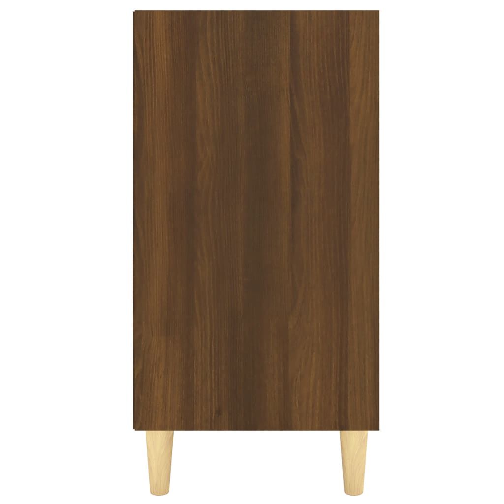 vidaXL Ραφιέρα Καφέ Δρυς 103,5 x 35 x 70 εκ. από Επεξεργ. Ξύλο