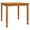 vidaXL Τραπεζαρία Κήπου 85 x 85 x 75 εκ. από Μασίφ Ξύλο Teak