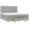 vidaXL &Kappa;&rho;&epsilon;&beta;ά&tau;&iota; Boxspring &mu;&epsilon; &Sigma;&tau;&rho;ώ&mu;&alpha; &Alpha;&nu;&omicron;&iota;&chi;&tau;ό &Gamma;&kappa;&rho;&iota; 180x200 &epsilon;&kappa;. &Upsilon;&phi;&alpha;&sigma;&mu;ά&tau;&iota;&nu;&omicron;