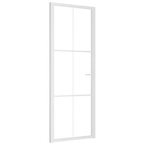 vidaXL &Epsilon;&sigma;&omega;&tau;&epsilon;&rho;&iota;&kappa;ή &Pi;ό&rho;&tau;&alpha; 76 x 201,5 &epsilon;&kappa;. &Lambda;&epsilon;&upsilon;&kappa;ό ESG &Gamma;&upsilon;&alpha;&lambda;ί &kappa;&alpha;&iota; &Alpha;&lambda;&omicron;&upsilon;&mu;ί&nu;&iota;&omicron;