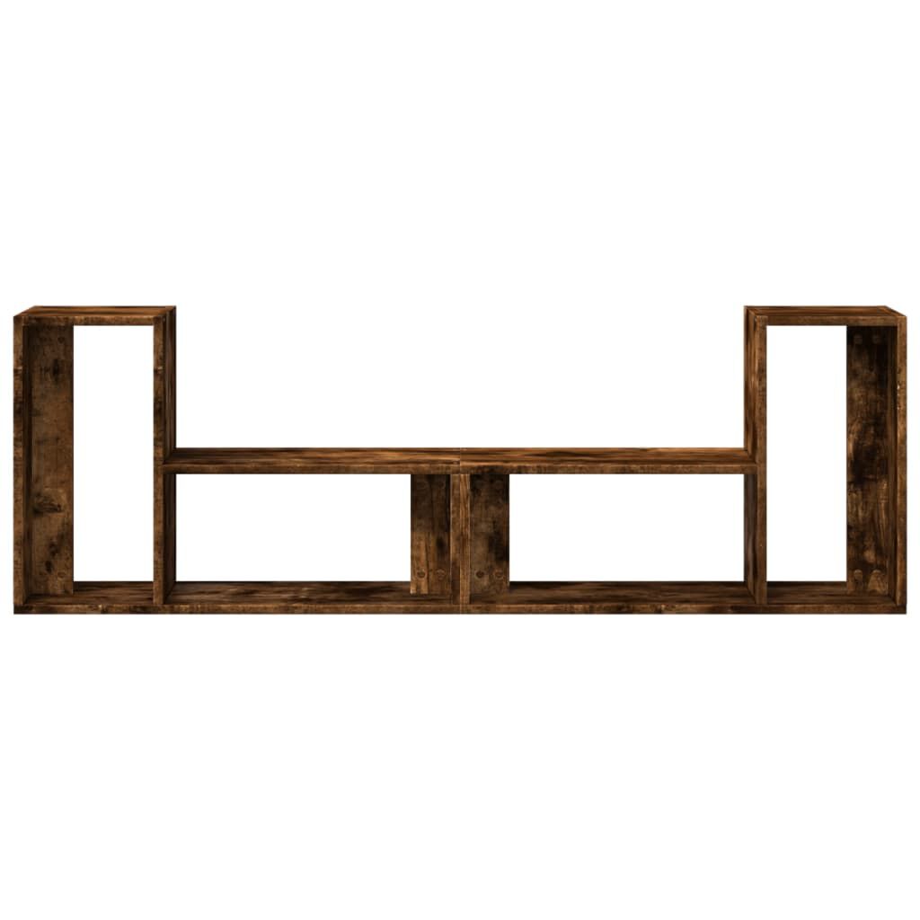 vidaXL Έπιπλα Τηλεόρασης 2 τεμ. Καπν. Δρυς 75x30x50 εκ Επ. Ξύλο