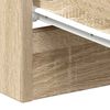 vidaXL Κομοδίνο Χρώμα Sonoma Δρυς 38 x 35 x 56 εκ. από Επεξ. Ξύλο