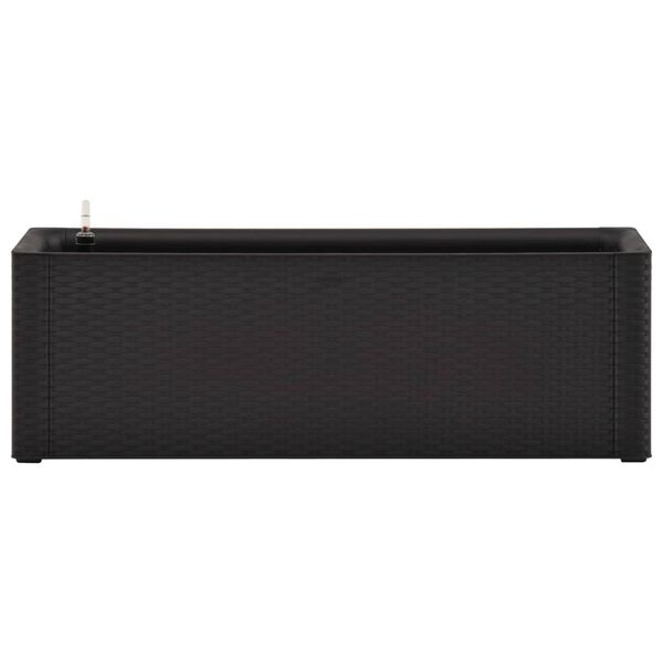 vidaXL Ζαρντινιέρα Κήπου Ανθρακί 100x43x33 εκ. με Αυτόματο Πότισμα