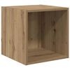 vidaXL &Nu;&tau;&omicron;&upsilon;&lambda;ά&pi;&alpha; &Tau;&omicron;ί&chi;&omicron;&upsilon; &Epsilon;&pi;&iota;&tau;&omicron;ί&chi;&iota;&omicron; Artisan Oak 37 x 37 x 37 &epsilon;&kappa;