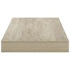 vidaXL &Rho;ά&phi;&iota;&alpha; &Tau;&omicron;ί&chi;&omicron;&upsilon; 2 &tau;&epsilon;&mu;. &Chi;&rho;ώ&mu;&alpha; &Delta;&rho;&upsilon;ό&sigmaf; 50x23x3,8 &epsilon;&kappa;. MDF
