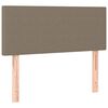 vidaXL &Kappa;&rho;&epsilon;&beta;ά&tau;&iota; Boxspring &mu;&epsilon; &Sigma;&tau;&rho;ώ&mu;&alpha; Taupe 100 x 200 &epsilon;&kappa;. &Upsilon;&phi;&alpha;&sigma;&mu;ά&tau;&iota;&nu;&omicron;