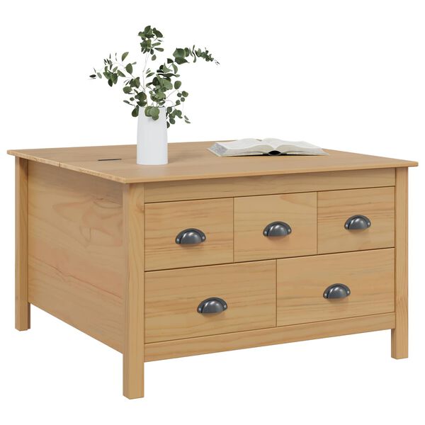 vidaXL &Tau;&rho;&alpha;&pi;&epsilon;&zeta;ά&kappa;&iota; &sigma;&alpha;&lambda;&omicron;&nu;&iota;&omicron;ύ &mu;&epsilon; &sigma;&upsilon;&rho;&tau;ά&rho;&iota; &Mu;έ&lambda;&iota; &Kappa;&alpha;&phi;έ 79.5 x 79.5 x 49 &epsilon;&kappa;.