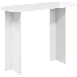 vidaXL &Tau;&rho;&alpha;&pi;έ&zeta;&iota; &kappa;&omicron;&nu;&sigma;ό&lambda;&alpha;&sigmaf; &Gamma;&upsilon;&alpha;&lambda;&iota;&sigma;&tau;&epsilon;&rho;ό &Lambda;&epsilon;&upsilon;&kappa;ό 100 x 39,5 x 75 &epsilon;&kappa;