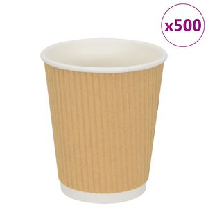 vidaXL &Chi;ά&rho;&tau;&iota;&nu;&alpha; &pi;&omicron;&tau;ή&rho;&iota;&alpha; &kappa;&alpha;&phi;έ 500 &tau;&epsilon;&mu;ά&chi;&iota;&alpha; 8oz 200ml &kappa;&alpha;&phi;έ