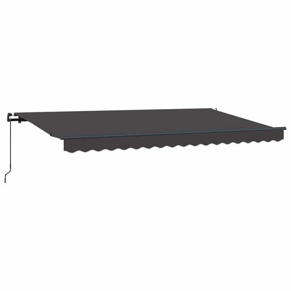 vidaXL Σκηνίτσα Αναδιπλούμενη Ανθρακί 400 x 200 cm