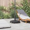 vidaXL Εξωτερική βάση ομπρέλας Σκούρο γκρι 48 x 48 x 32 εκ.