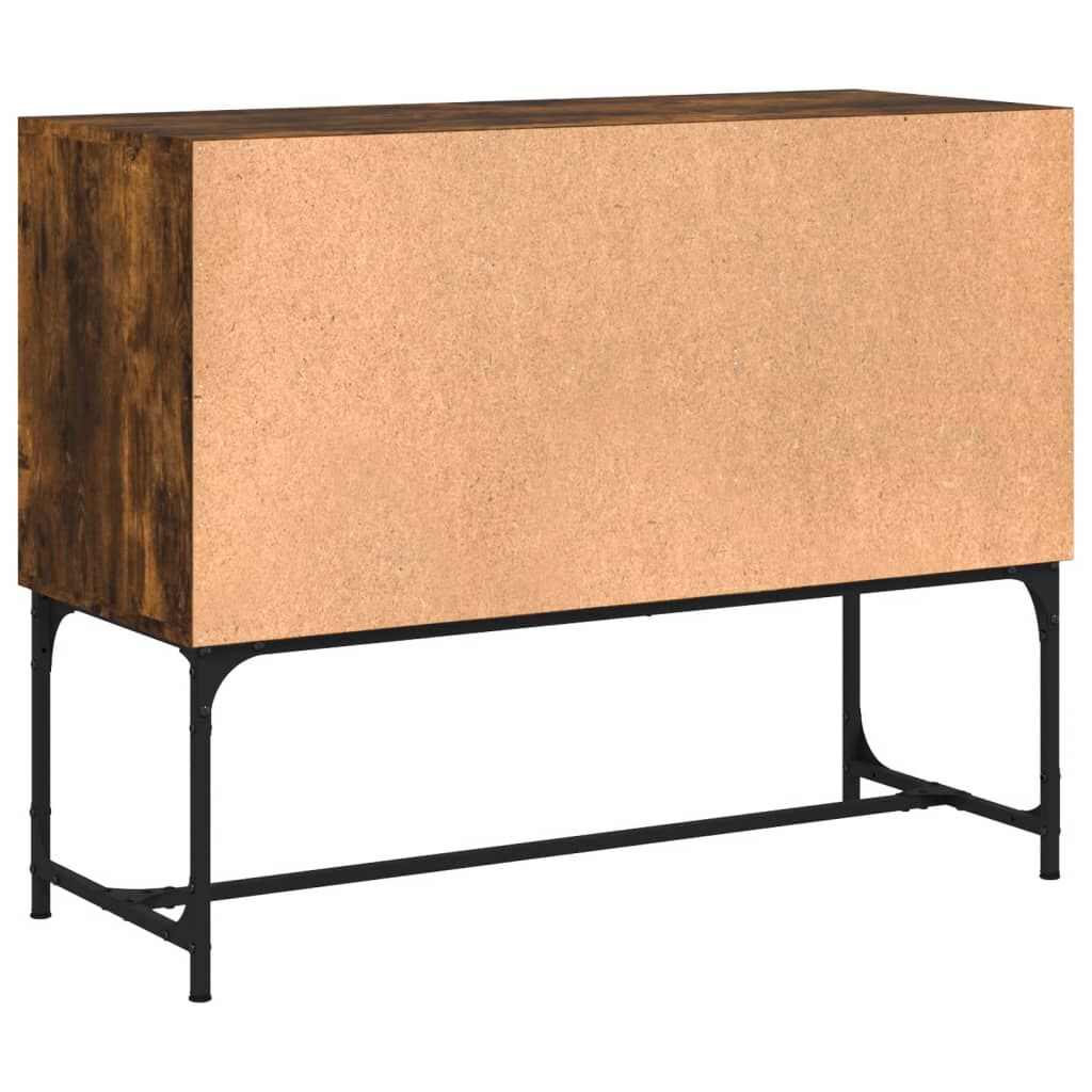 vidaXL Ντουλάπι Καπνιστή Δρυς 100x40x79,5 εκ. από Επεξεργασμένο Ξύλο