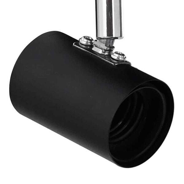 vidaXL Σποτ οροφής Μαύρο 73 x 6.5 x 11.5 εκ Ατσάλι