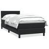 vidaXL &Kappa;&rho;&epsilon;&beta;ά&tau;&iota; Boxspring &mu;&epsilon; &Sigma;&tau;&rho;ώ&mu;&alpha; &Mu;&alpha;ύ&rho;&omicron; 80x220 &epsilon;&kappa;. &Beta;&epsilon;&lambda;&omicron;ύ&delta;&iota;&nu;&omicron;
