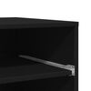 vidaXL Βάση Εκτυπωτή με Ρόδες Μαύρο 60 x 48 x 74 εκ.