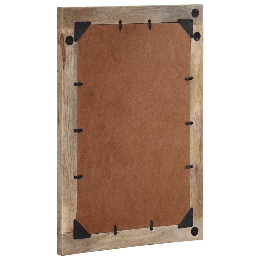 vidaXL Καθρέφτης μπάνιου 50x3x70 cm από μασίφ ξύλο Mango