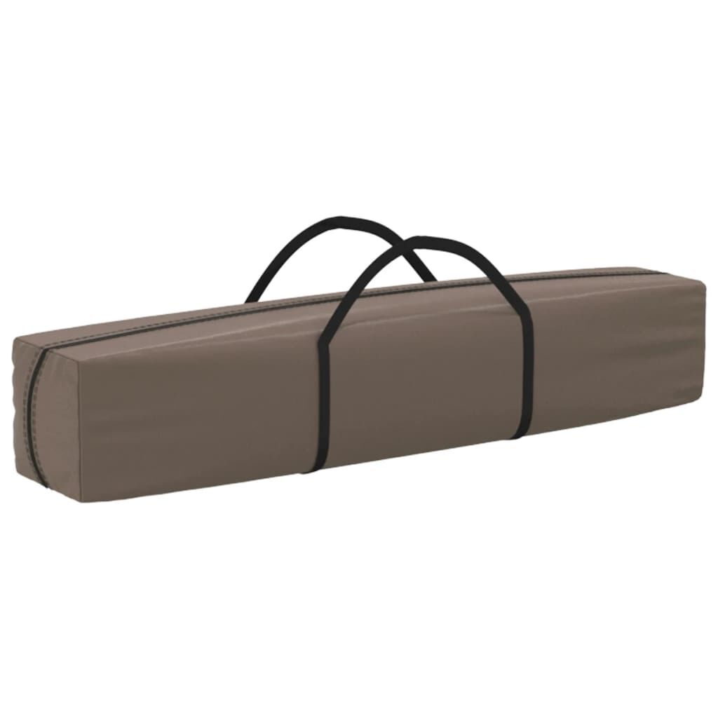 vidaXL Τέντα Εκδηλώσεων Πτυσσόμενη Taupe 3 x 3 μ.