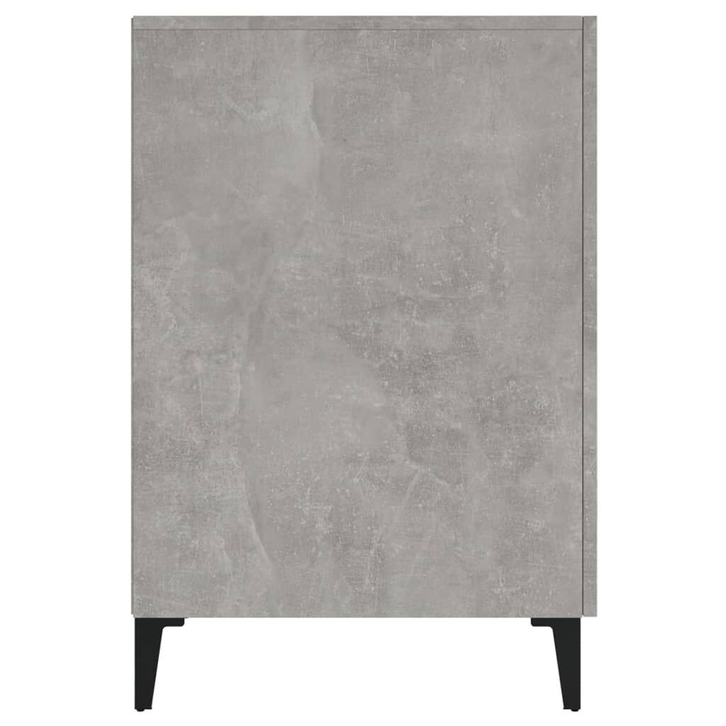 vidaXL Γραφείο Γκρι Σκυροδέματος 140x50x75 εκ. Επεξεργασμένο Ξύλο