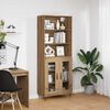 vidaXL Highboard 2 pcs Artisan Oak &Epsilon;&pi;&epsilon;&xi;&epsilon;&rho;&gamma;&alpha;&sigma;&mu;έ&nu;&omicron; &xi;ύ&lambda;&omicron;