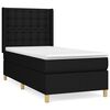 vidaXL &Kappa;&rho;&epsilon;&beta;ά&tau;&iota; Boxspring &mu;&epsilon; &Sigma;&tau;&rho;ώ&mu;&alpha; &Mu;&alpha;ύ&rho;&omicron; 90x190 &epsilon;&kappa;.&Upsilon;&phi;&alpha;&sigma;&mu;ά&tau;&iota;&nu;&omicron;