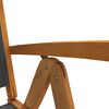 vidaXL Σετ Τραπεζαρίας Κήπου 9 Τεμαχίων Μασίφ Ξύλο Ακακίας / Τεξτιλίνη