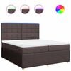 vidaXL &Kappa;&rho;&epsilon;&beta;ά&tau;&iota; Boxspring &mu;&epsilon; &Sigma;&tau;&rho;ώ&mu;&alpha; &Sigma;&kappa;&omicron;ύ&rho;&omicron; &Kappa;&alpha;&phi;έ 200x200 &epsilon;&kappa;. &Upsilon;&phi;&alpha;&sigma;&mu;ά&tau;&iota;&nu;&omicron;