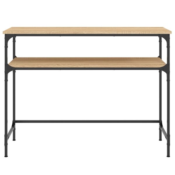 vidaXL Τραπέζι Κονσόλα Sonoma Δρυς 100x35,5x75 εκ. Επεξεργασμένο Ξύλο