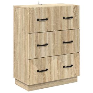 vidaXL &Nu;&tau;&omicron;&upsilon;&lambda;ά&pi;&iota; &mu;&epsilon; &Sigma;&upsilon;&rho;&tau;ά&rho;&iota;&alpha; Sonoma &Delta;&rho;&upsilon;&sigmaf; 66 x 34,5 x 87 &epsilon;&kappa;.