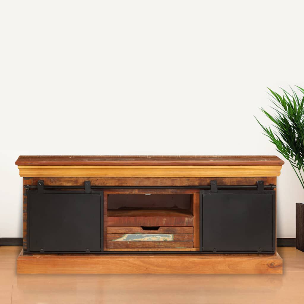vidaXL Έπιπλο Τηλεόρασης 110 x 30 x 45 εκ. από Μασίφ Ανακυκλωμένο Ξύλο