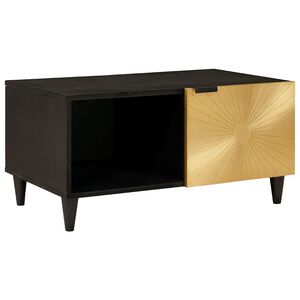 vidaXL &Tau;&rho;&alpha;&pi;&epsilon;&zeta;ά&kappa;&iota; &sigma;&alpha;&lambda;&omicron;&nu;&iota;&omicron;ύ &Mu;&alpha;ύ&rho;&omicron; &kappa;&alpha;&iota; &Chi;&rho;&upsilon;&sigma;ό 80 x 50 x 40 cm