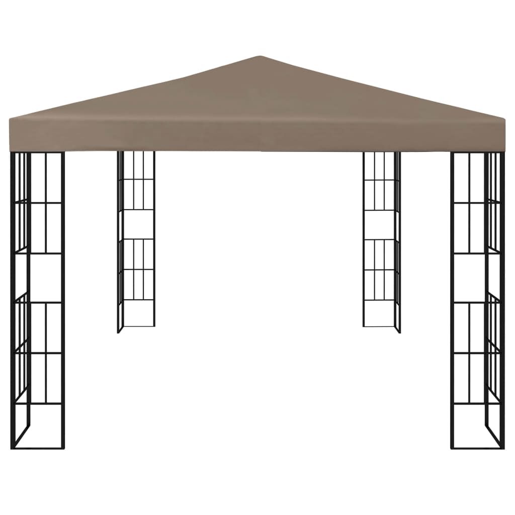 vidaXL Κιόσκι Taupe 4 x 3 μ.