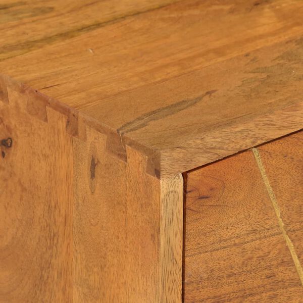 vidaXL Έπιπλο Τηλεόρασης 85 x 35 x 47 εκ. από Μασίφ Ξύλο Μάνγκο