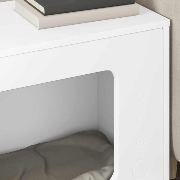 vidaXL &Sigma;&pi;ί&tau;&iota; &Gamma;ά&tau;&alpha;&sigmaf; &Lambda;&epsilon;&upsilon;&kappa;ό 51 x 30 x 42 &epsilon;&kappa;. &Epsilon;&pi;&epsilon;&xi;&epsilon;&rho;&gamma;&alpha;&sigma;&mu;έ&nu;&omicron; &xi;ύ&lambda;&omicron;