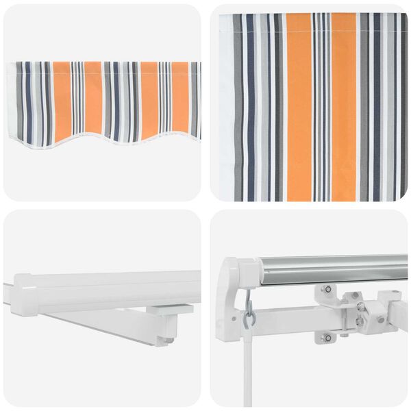 vidaXL Σκηνίτσα Αναδιπλούμενη with Πολύχρωμο 300 x 250 εκ. Ύφασμα