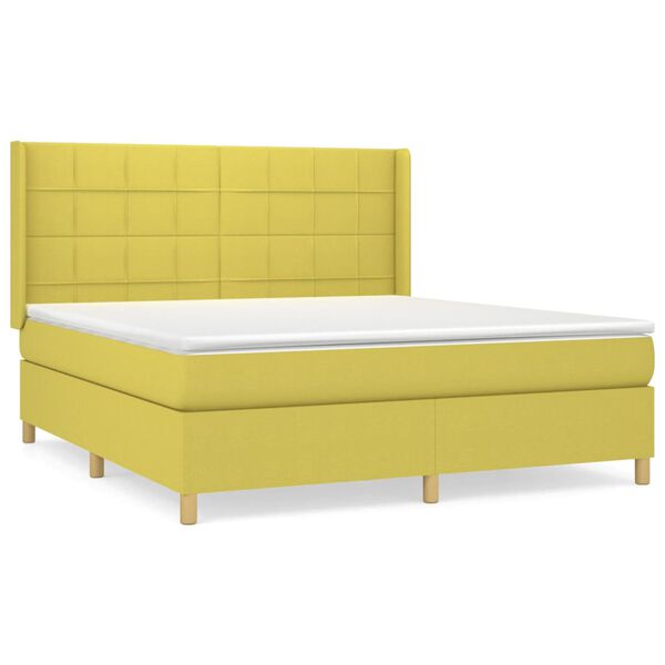 vidaXL &Kappa;&rho;&epsilon;&beta;ά&tau;&iota; Boxspring &mu;&epsilon; &Sigma;&tau;&rho;ώ&mu;&alpha; &Pi;&rho;ά&sigma;&iota;&nu;&omicron; 180x200 &epsilon;&kappa;.&Upsilon;&phi;&alpha;&sigma;&mu;ά&tau;&iota;&nu;&omicron;