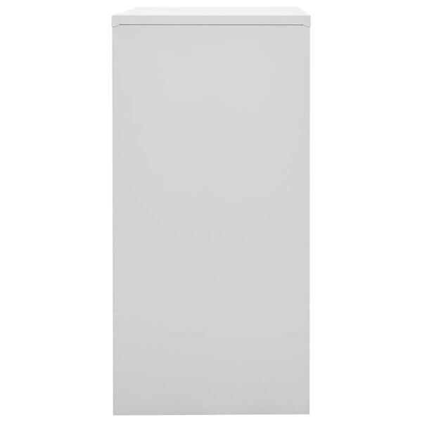 vidaXL Φοριαμοί 5 τεμ. Ανοιχτό Γκρι/Πράσινο 90x45x92,5 εκ. Ατσάλινοι