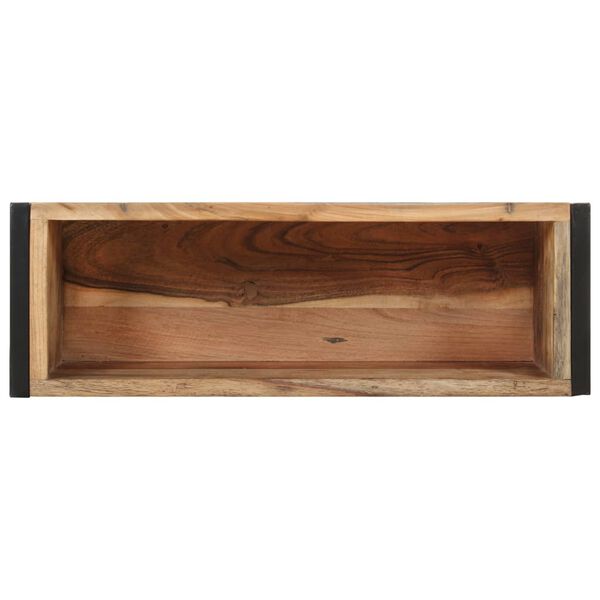vidaXL Ζαρντινιέρα 60 x 20 x 68 εκ. από Μασίφ Ανακυκλωμένο Ξύλο