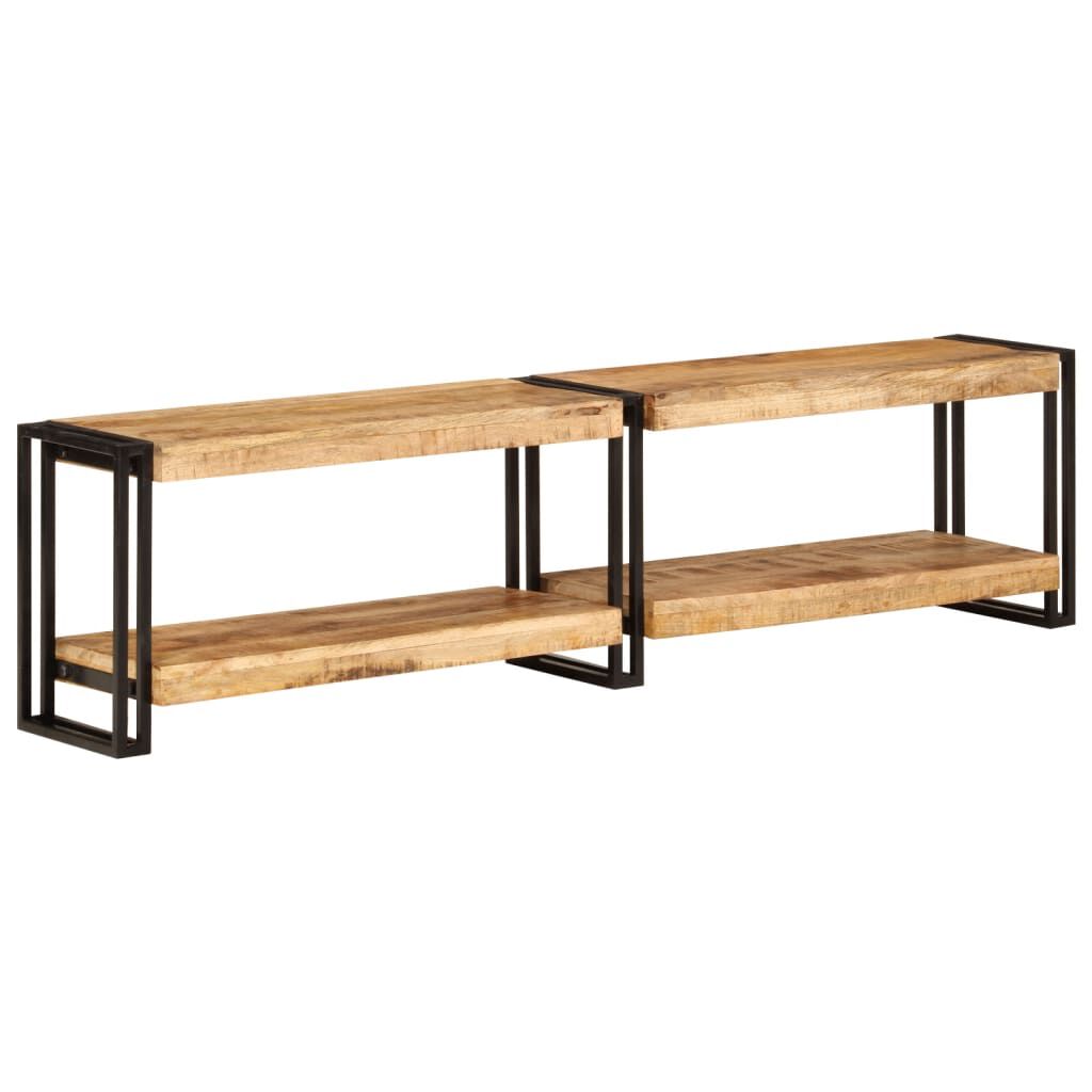 vidaXL Έπιπλο Τηλεόρασης 160 x 30 x 40 εκ. από Μασίφ Ξύλο Μάνγκο