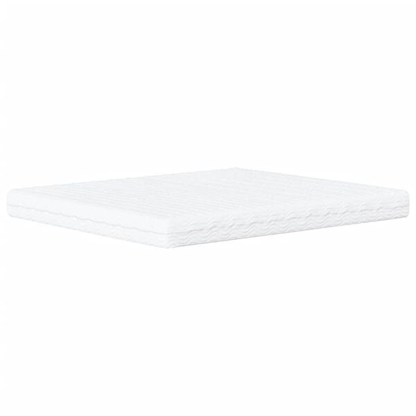 vidaXL Κρεβάτι με Στρώμα Σκούρο Πράσινο 180x200εκ. Βελούδινο