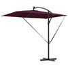 vidaXL Ομπρέλα Cantilever Banana Μπορντό 294 x 200 x 254 εκ.