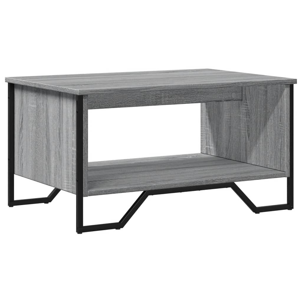 vidaXL Τραπεζάκι Σαλονιού Γκρι Sonoma 75x51x40 εκ. Επεξεργασμένο Ξύλο