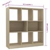 vidaXL Βιβλιοθήκη Χρώμα Sonoma Δρυς 97,5x29,5x100 εκ. από Επεξ. Ξύλο