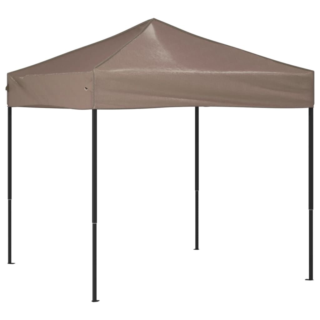 vidaXL Τέντα Εκδηλώσεων Πτυσσόμενη Taupe 2 x 2 μ.