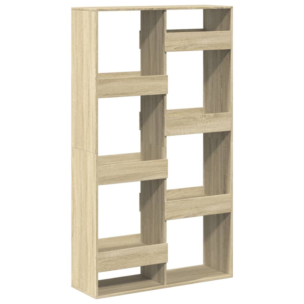 vidaXL Βιβλιοθήκη Sonoma Δρυς 100x33x175 εκ. από Επεξεργασμένο Ξύλο